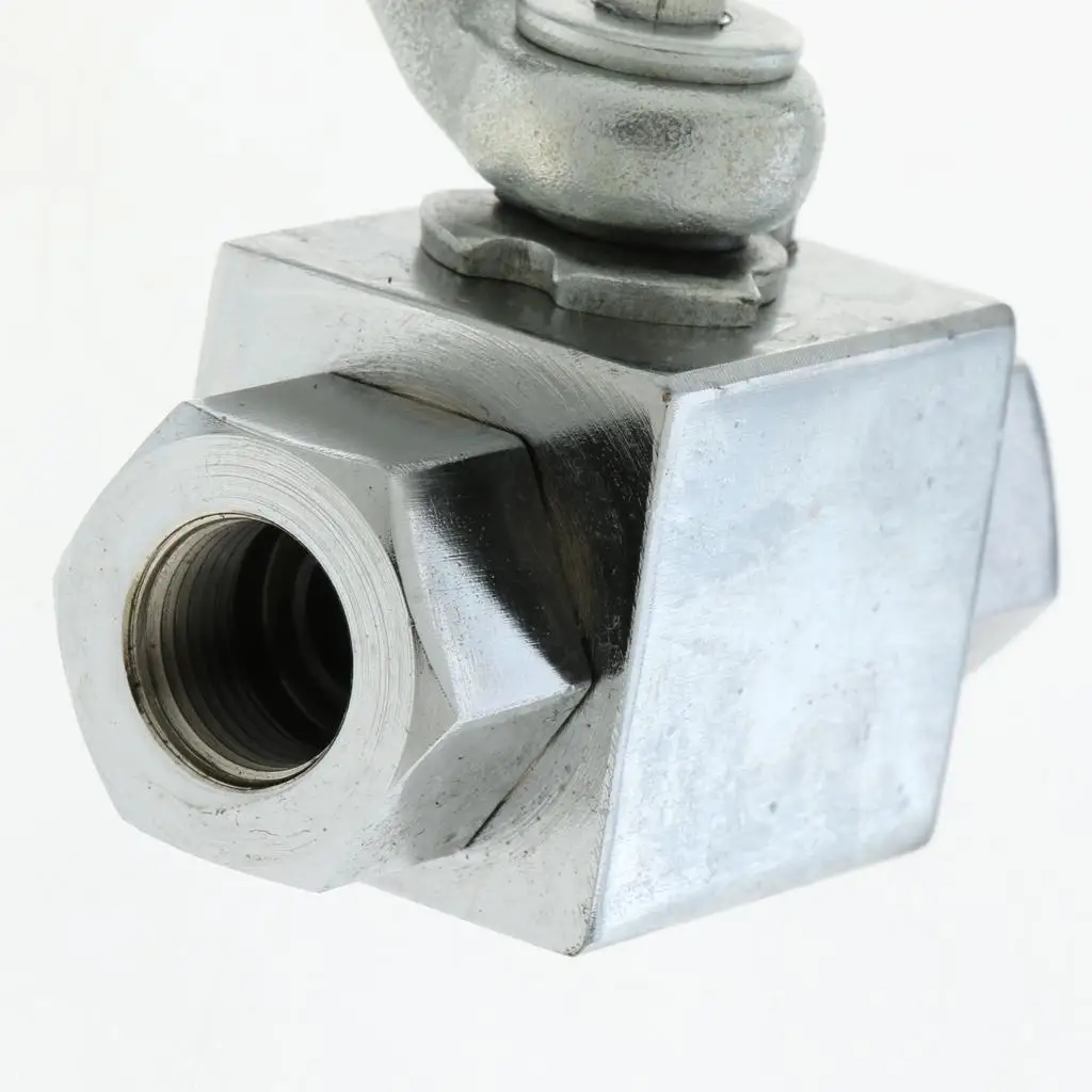 BSP 2 Way High Pressure Hydraulic Steel Ball Female DN10 3/8