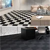 100/50PCS Carpet Floor Tiles Stickers Thickened Square Rugs Peel and Stick Mats Used for Office Floor Anti Slip Home Decor Mats 2