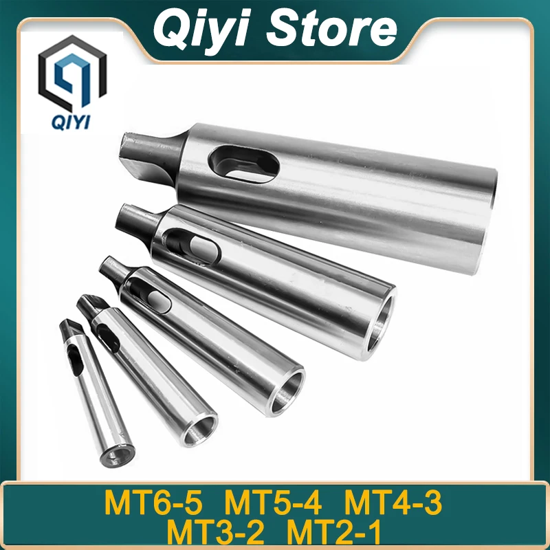 

MT1 MT2 MT3 MT4 MT5 Drill Sleeve Arbor Morse Taper Adapter Reducing Drill Sleeve for Morse Taper Sleeve Shank Tool Holder