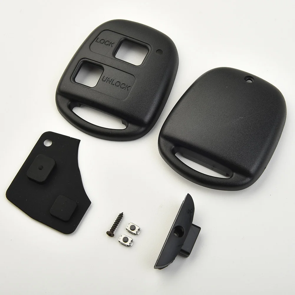 Remote Car Key Case Button Protector Anti Scratch Shell Micro Switch For Toyota For Yaris For Corolla Remote Key Accessories