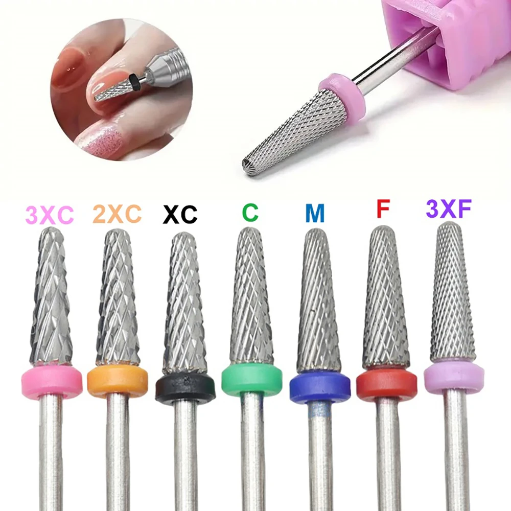 4mm 텅스텐 카바이드 네일 드릴 비트 ? 젤 제거 및 릿지 스무딩