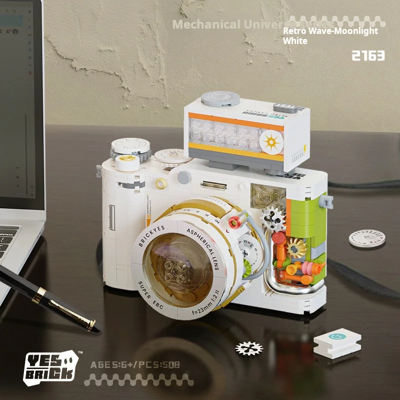 DIY Building Blocks Camera Construction Toy Set