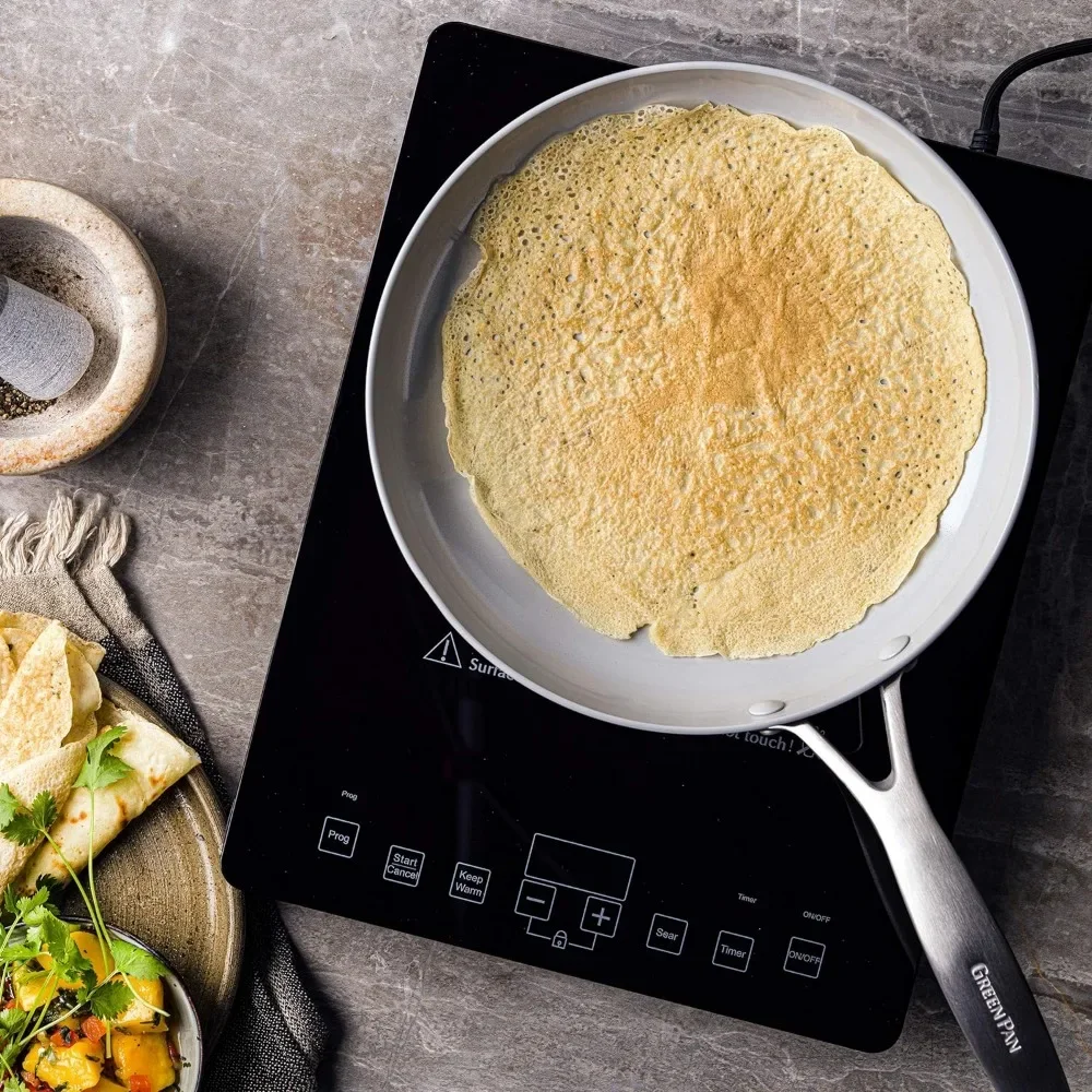 Countertop Induction Cooker Electric Ceramic Stove Pots for Induction Cookers 120v Hot Plate Stoves Cooktop Home 1800 W Range