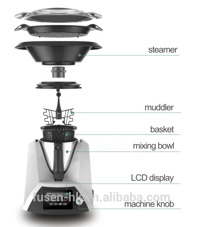 Multi-function food processor thermo blender