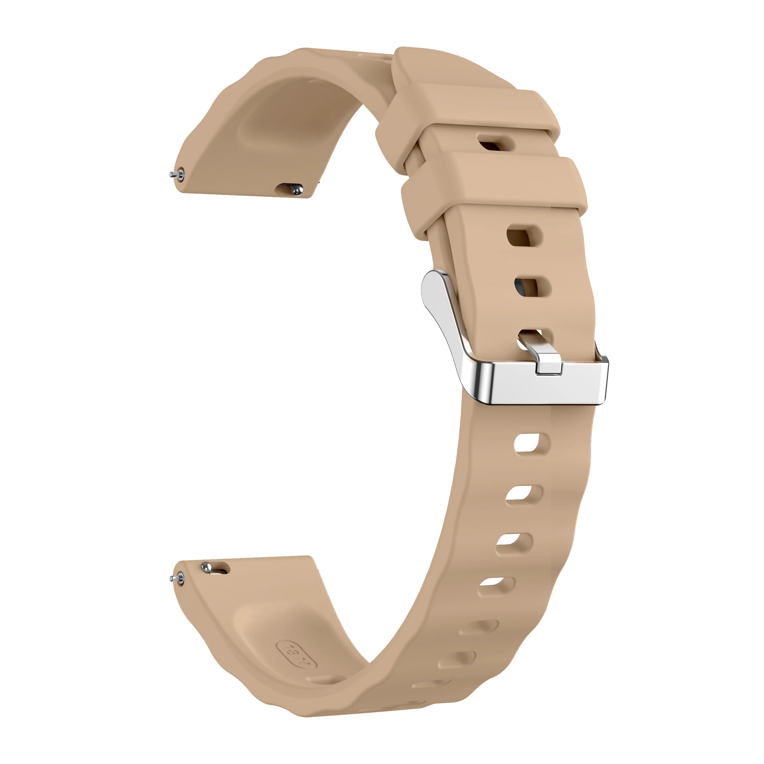 Elegant 18mm Silicone Watch Band - Premium Comfort & Style Strap