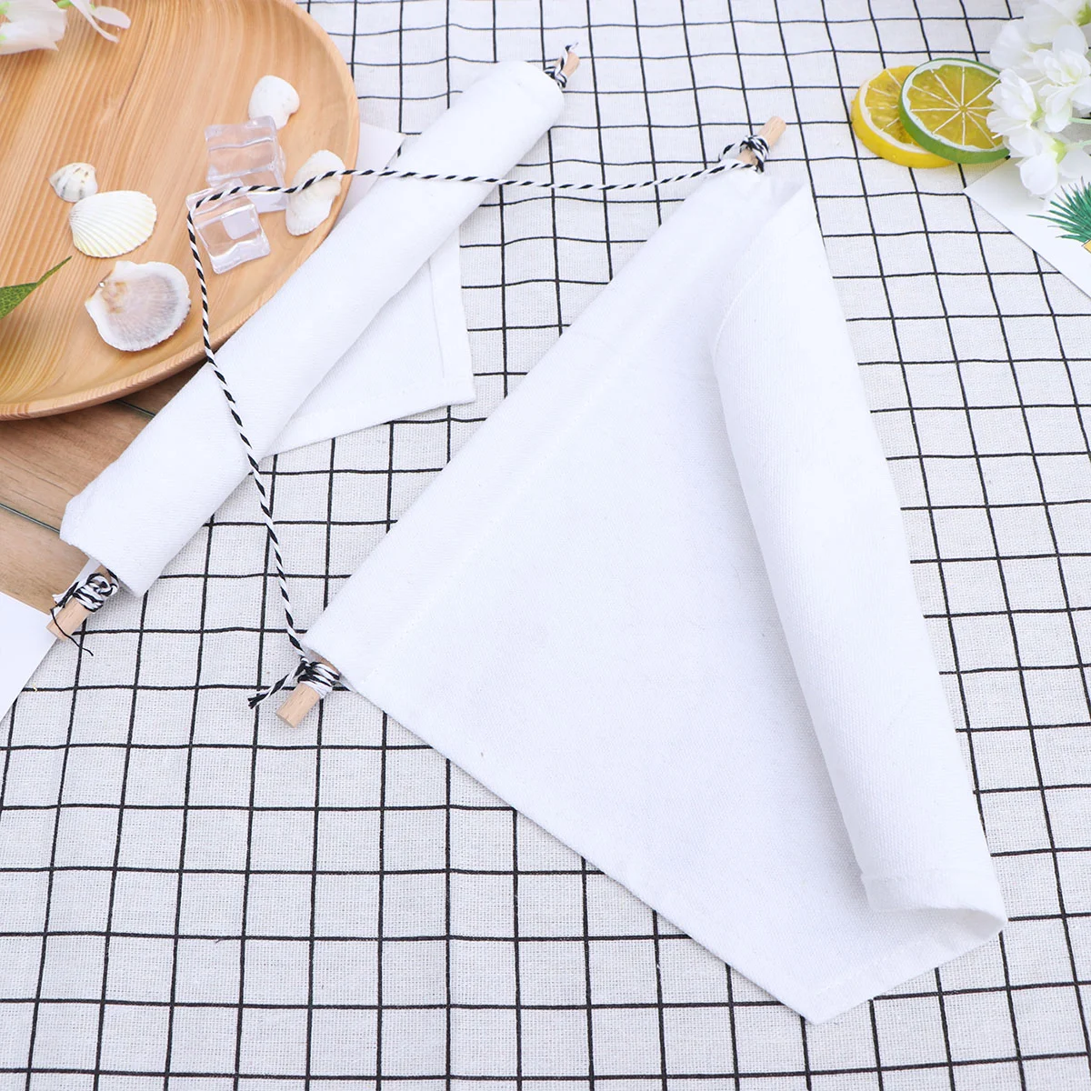 

2 Pcs Pin Banner for Enamel Lapel Badge Flag Pennant Display Canvas Wall Plain Blank