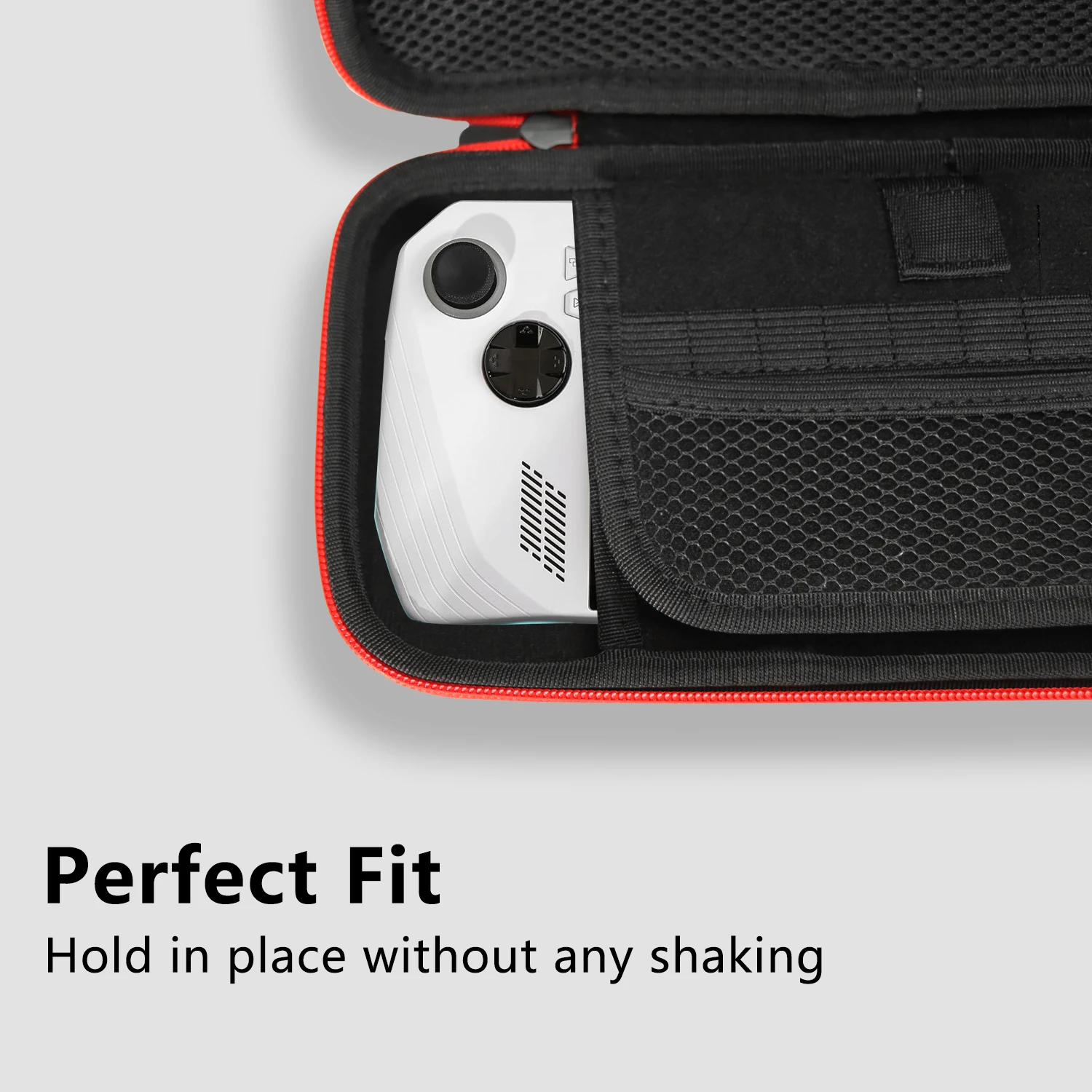 ROG Ally / Ally X와 호환되는 운반 케이스, 하드 EVA 보관 가방 보호 커버 핸드백 휴대용 게임 콘솔