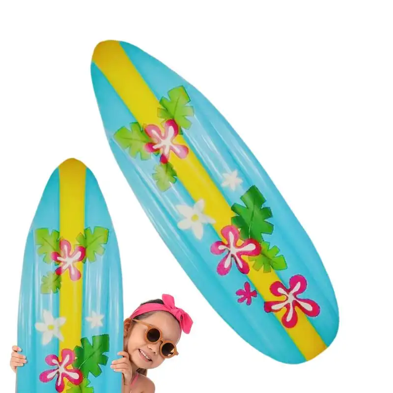 

Blow Up Surf Board Thick PVC Large Inflatable Pool Floats Tropical And Luau Party Decorations Surf Board Prop Pool Rafts For