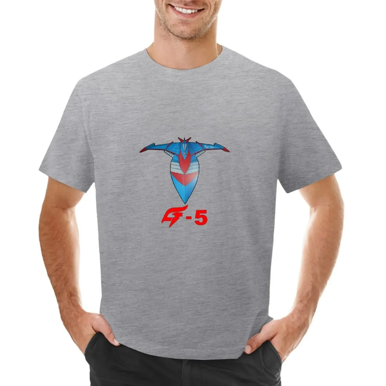 Battaglia Dei Pianeti Gatchaman God Phoenix G-5 T-Shirt Oversize Vestiti Anime Vestiti Estetici T-Shirt Uomo