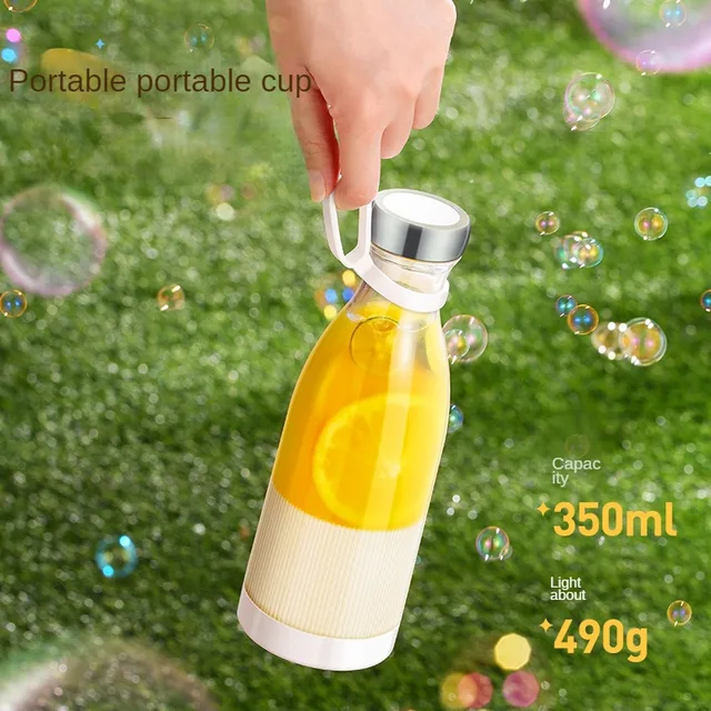 Elektromos Facsaró Hordozható Háztartási Narancssárga Citromkeverék Usb Töltő Gyümölcslevek Elválasztó Nyomónyomás -Gyümölcslé Otthon - Image 4