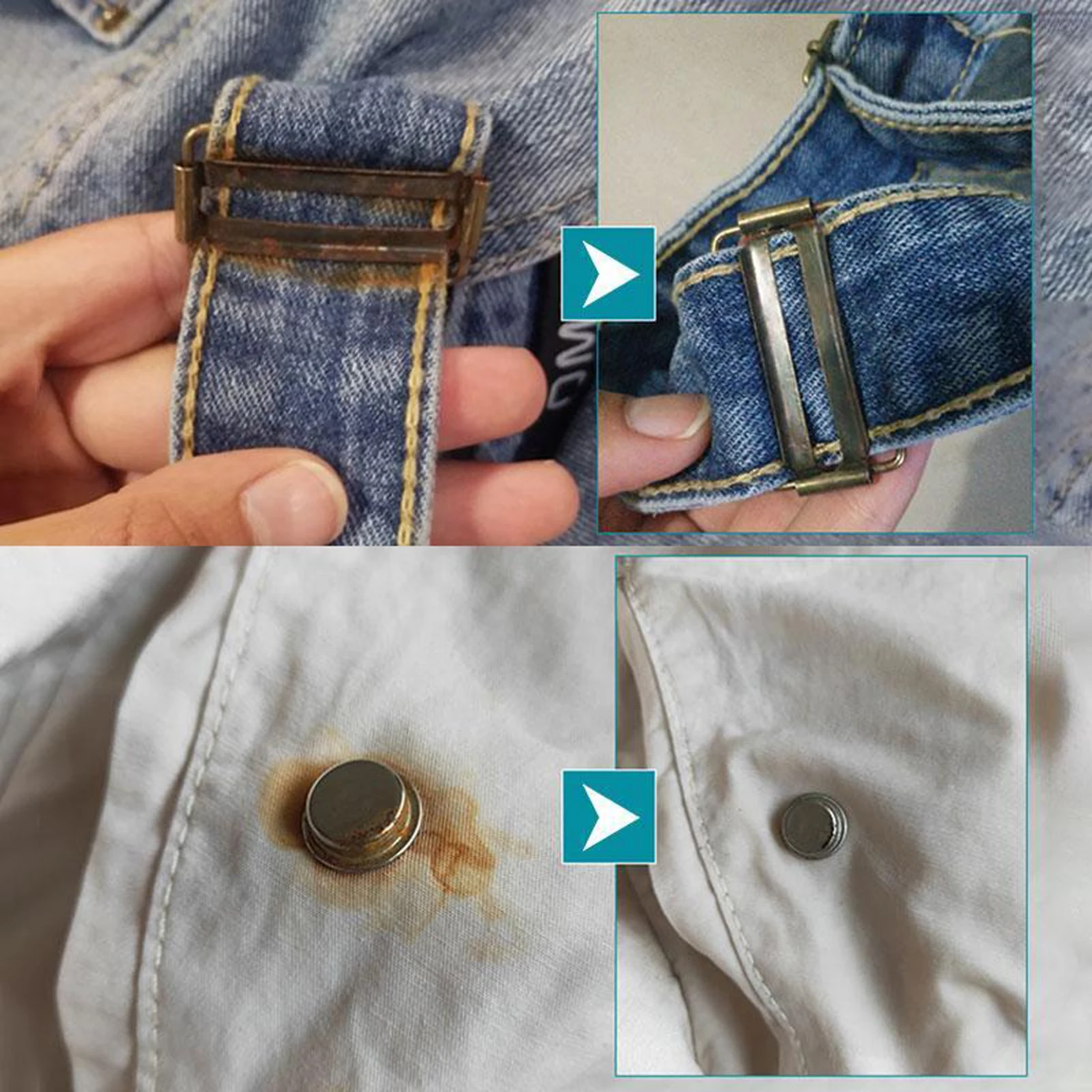 Emergency Stain Rescue Stain Remover Decontamination and Rust Removal Agent for Clothes Rapid Decontamination and Rust Removal