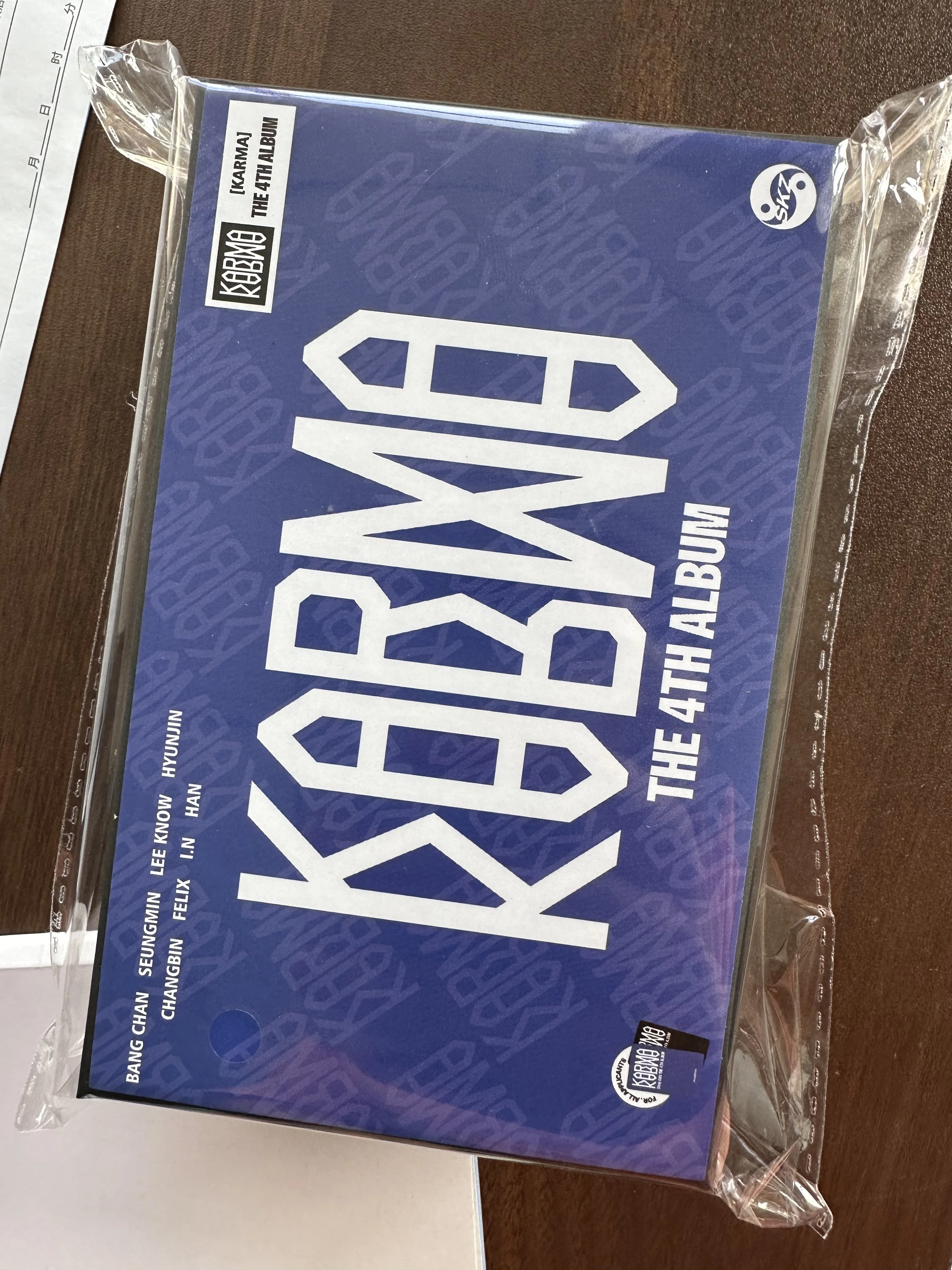 Stray Kids New Album Support Package KARMA Merchandise Han Jicheng