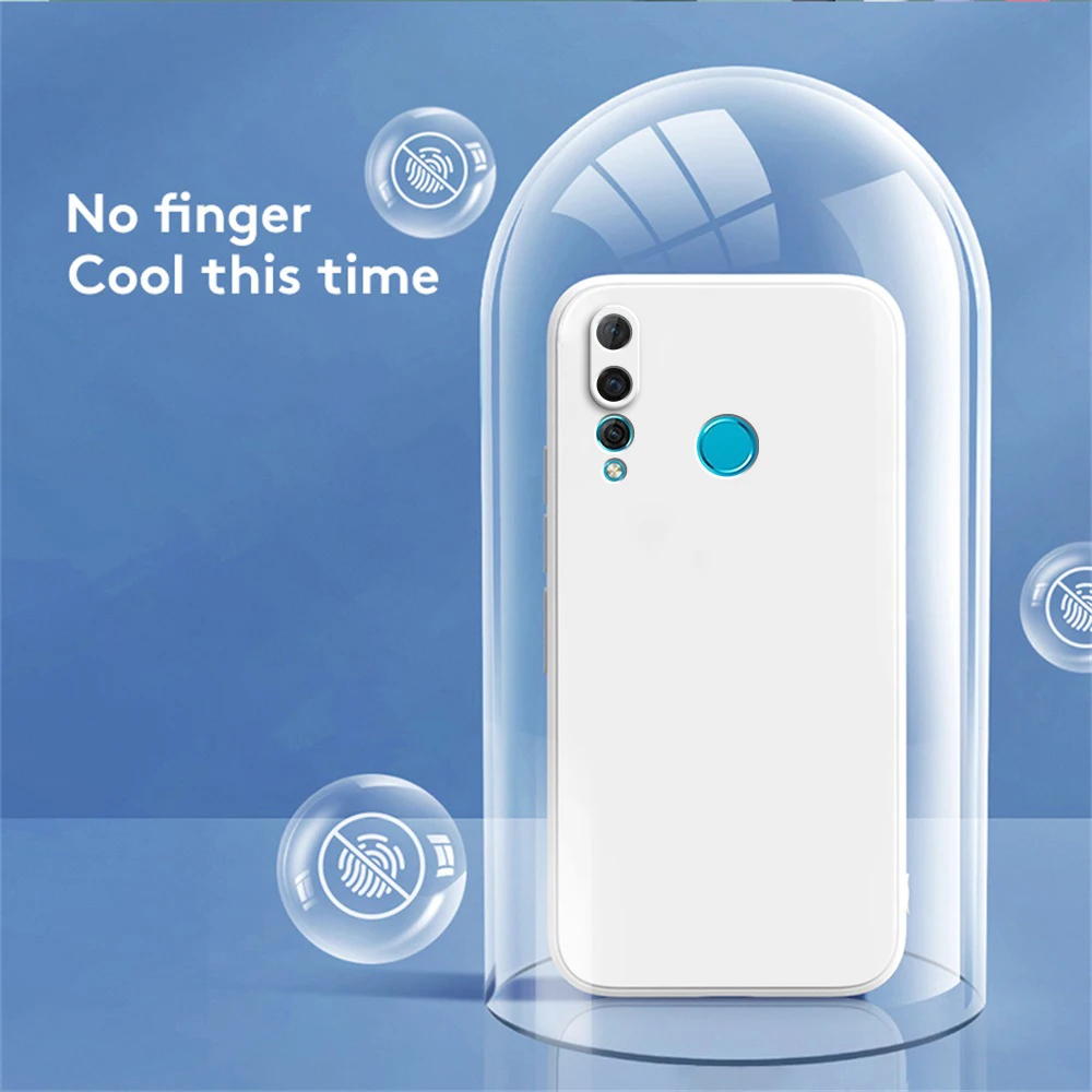 Premium Liquid Silicone Phone Case with Camera Protection & Sleek Square Design