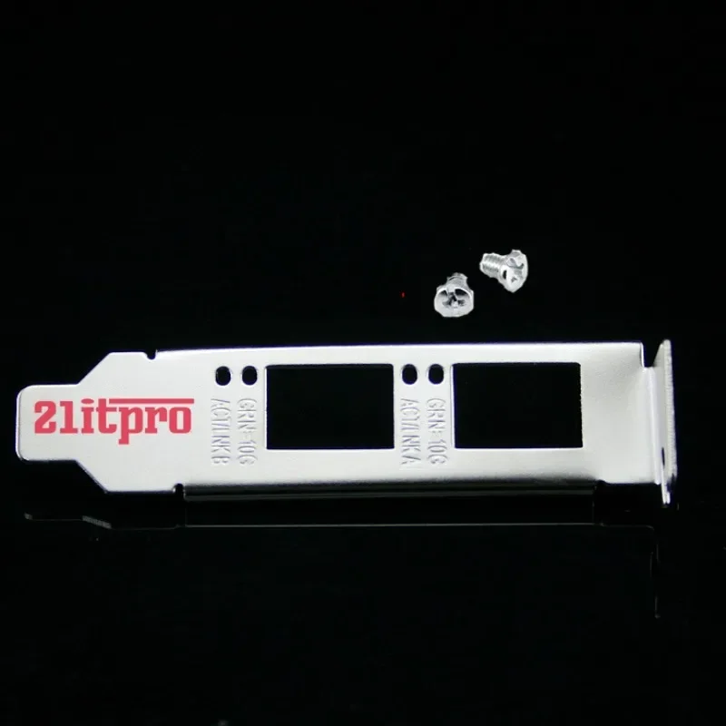 

IO I/O Shield BackPlate Network Card Baffle Bracket For Intel X520-DA2 82599ES XYT17 942V6 Half Height Back Plate Bezel Blank