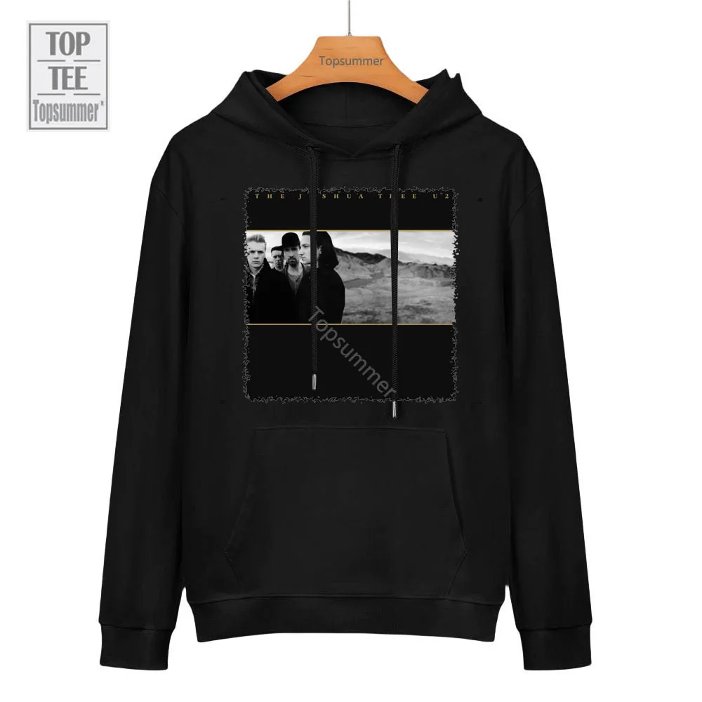 

Толстовка с изображением дерева Джошуа, U2, толстовки для поездок, Мужская крутая уличная одежда, свитшоты, 100 одежда из хлопка