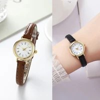 Femmes montres mode petit cadran Roma dames bracelet en cuir montre à Quartz Reloj Mujer filles horloge cadeau 1