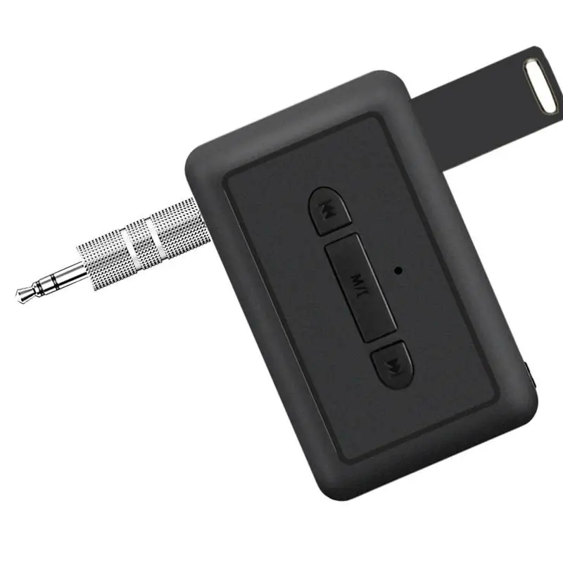 

Bluetooths 5.3 Transmitter Receiver 2 In 1 Audio Wireless Adapters For Car TV PC Speakers Headphone With 3. 5MM Aux Jack
