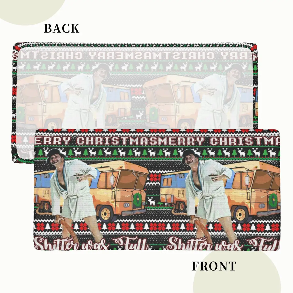Mens Womens Cousin Eddie Customized Rectangular Tablecloth Waterproof Table Cover for Dining Events Table Cloth 6