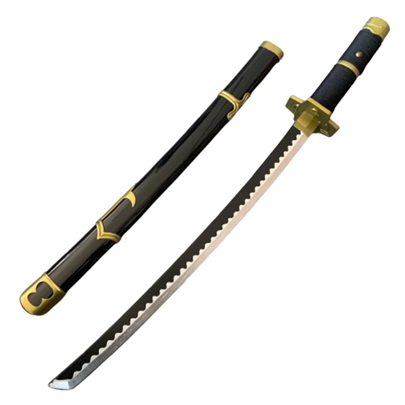 30inch Role Play Anime Roronoa Zoro Enma Bamboo Assembled Katana Weapon Cosplay 75cm Sword Model