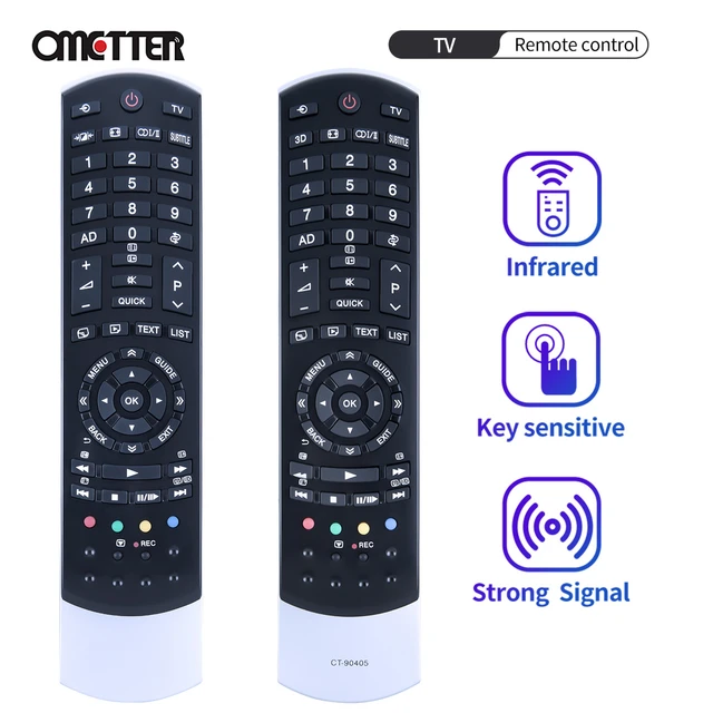 TOSHIBA CT-90404, CT-90405 – télécommande de remplacement - $11.5 : REMOTE  CONTROL WORLD