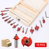 15 pcs Milling Cutter Kits for Wood Router Woodworking Electric Trimmer Wood Milling Engraving Slotting Trimming Machine 4