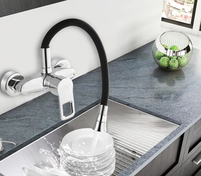 プルダウンスプレー付きキッチン蛇口 スプリングシングルハンドル