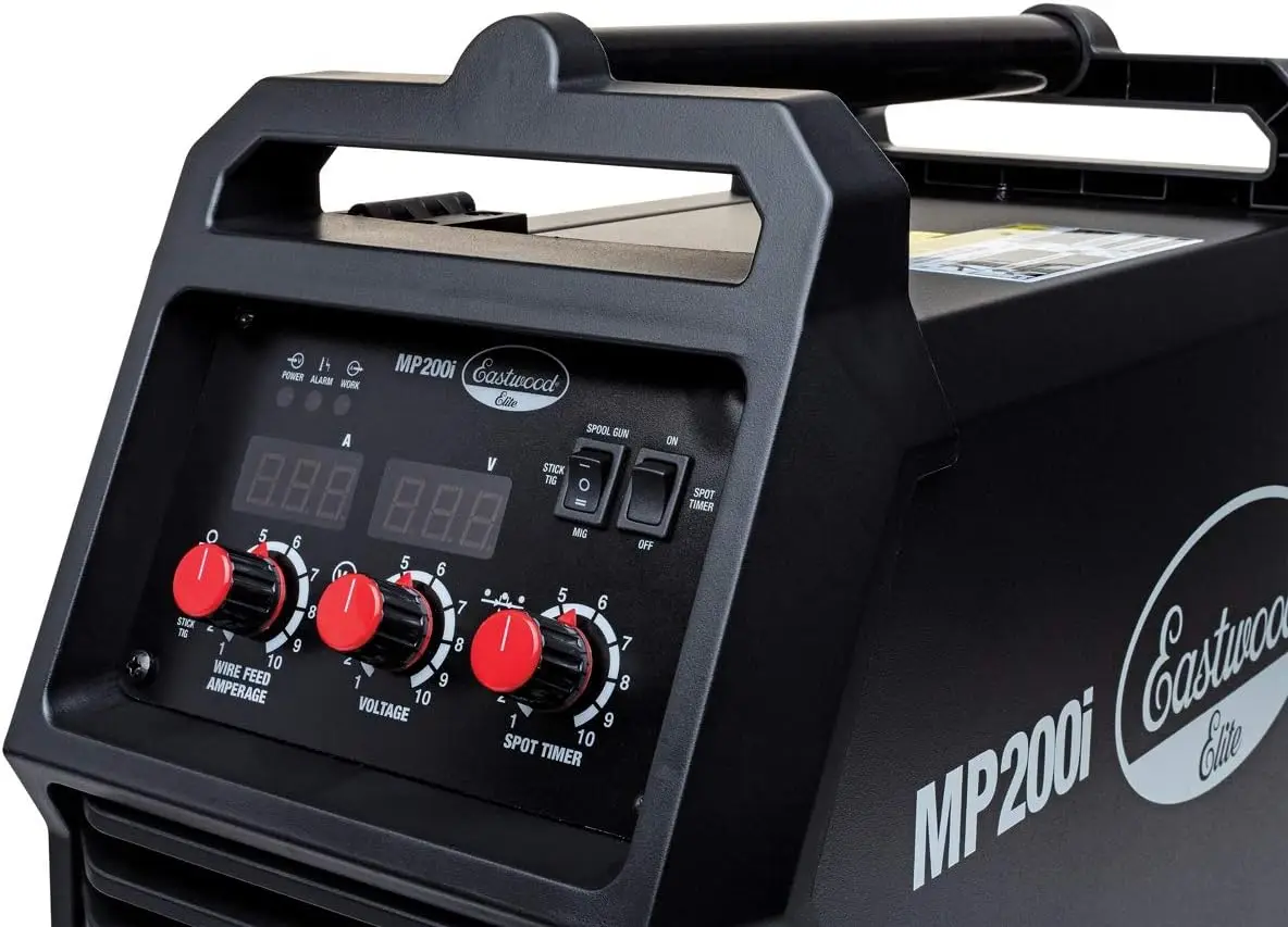 MP200i Multi Process Welder All in One Powerful 110V Inverter Portable Welding Machine MIG TIG Stick Compatible
