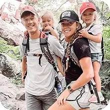Behold wondrous scenery with your family with our toddler hiking carrier.