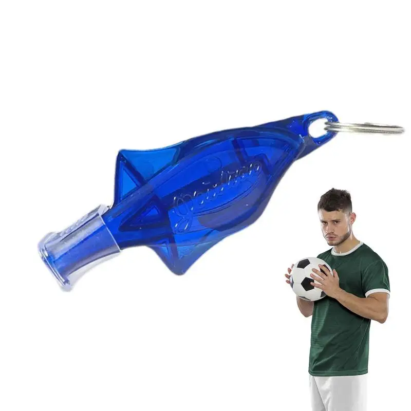 Whistles for Adults with Lanyard Nuclear Hangable Teacher Whistle 130 Decibel Loud Whistle Football Training Supplies 20 pcs pearlescent whistle cover sleeve protectors survival covers plastic referee supplies
