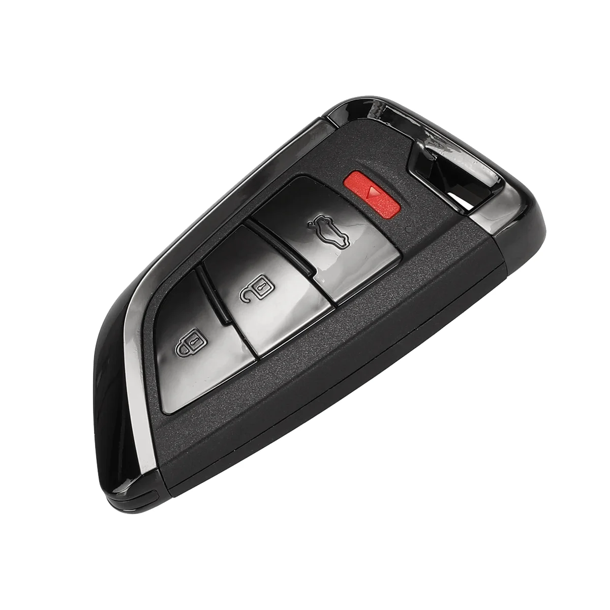 

For Xhorse XSKF21EN Universal Smart Proximity Remote Key 4 Button Knife Style Fob for VVDI Key Tool (Black)