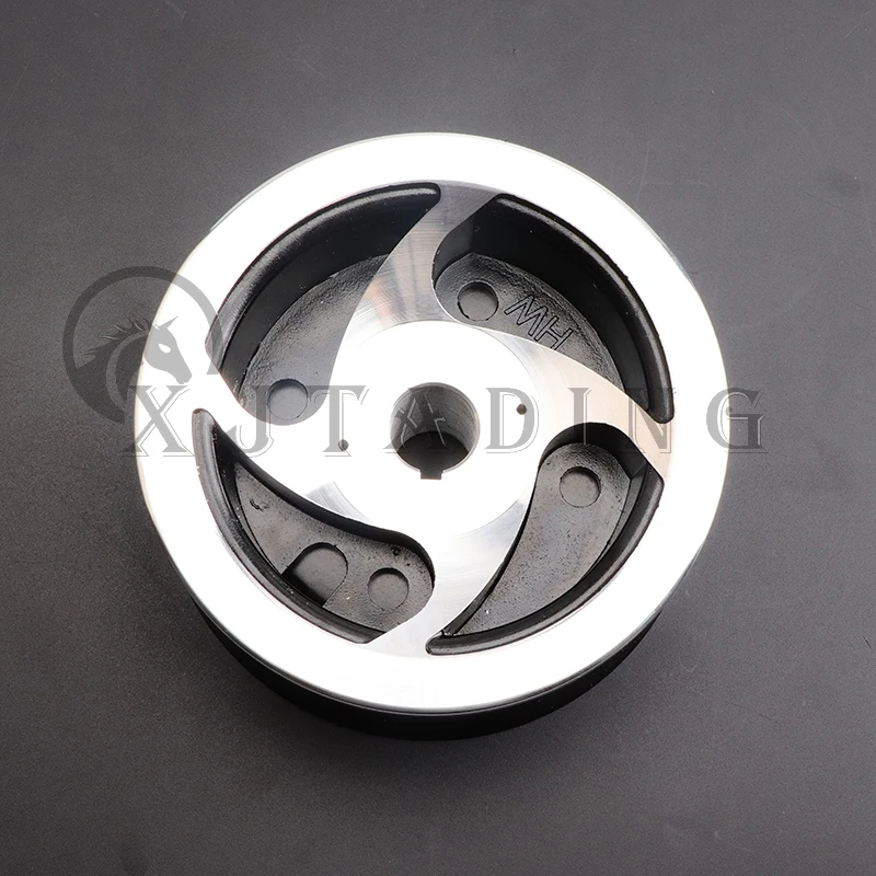 4 inch aluminum alloy Split wheel hub rim 17mm or 19mm Inner hole For Electric Scooter wheelchair 4" tires wheels Accessories