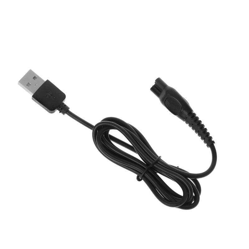 Shaver Power Cord Adapter Plug Trimmer Mens For Electric Shaver Machine HQ850/HQ912/HQ916/HQ90