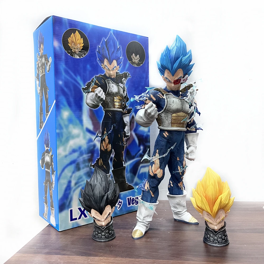 フィギュアドラゴンボールz gk,46cm,特大のベジータ,超サイヤ人の