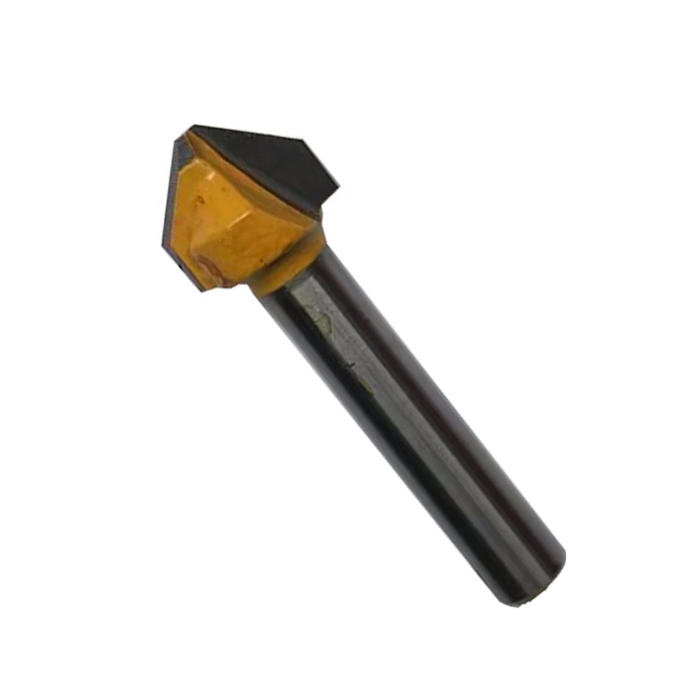 Рисунок 3 - Фреза гравировальная с V-образным хвостовиком 6 мм