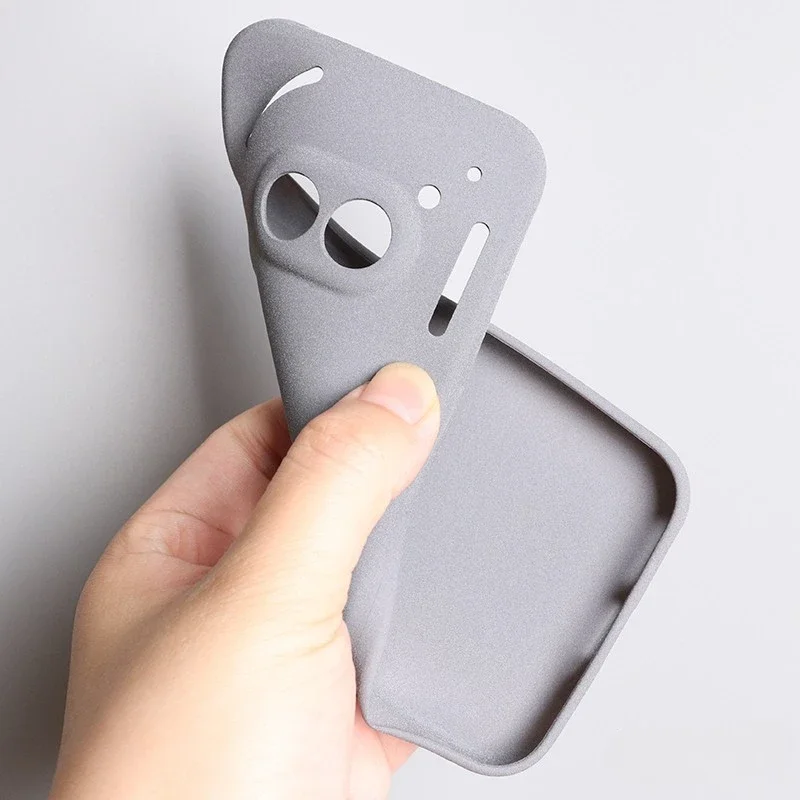 Slim Sandstone Matte Shockproof Silicone Bumper Case - Soft Protective Cover