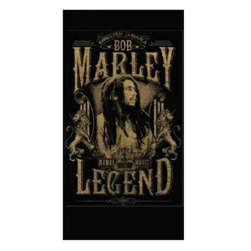 Zion Rootswear Bob Marley Lion Face Reggae Music Beach Bathroom Towel ZRBM23TW 