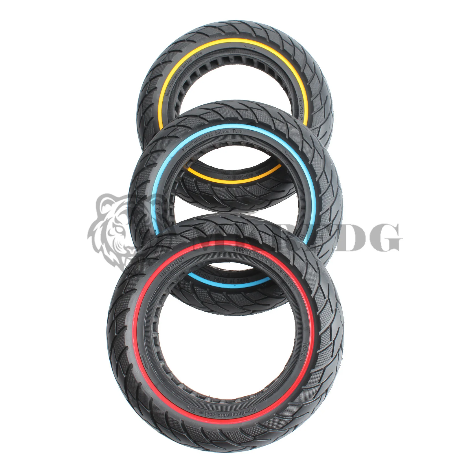 Scooter Tire 10 Inch 10x2.50 Solid Tyre For MAX G30 Electric Scooter Inner Honeycomb Solid Tire 10*2 5 Tire