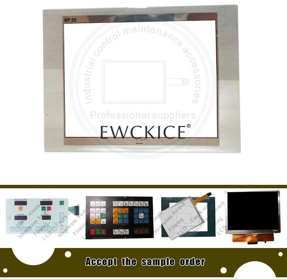 50 HMI, XP50-TTA, XP50-TTA, AC, XP50-TTE, DC, PLC