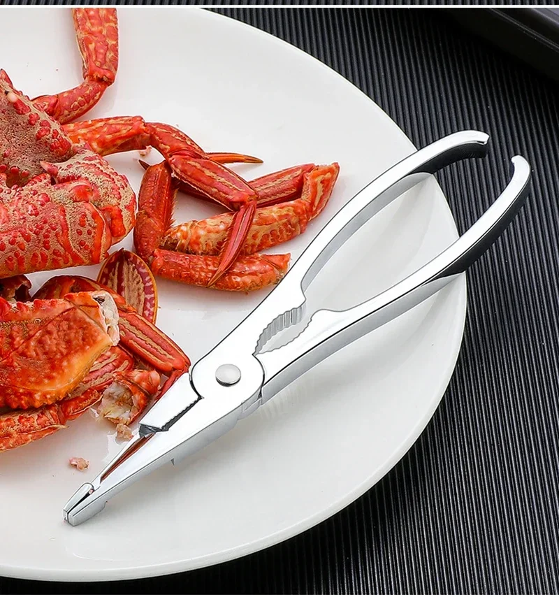 Stainless Steel Crab Tool Set Crab Peel Shrimp Tool Lobster Clamp Pliers Clip Pick Set Seafood Tools shrimp peeler crab nut sheller crab sheller seafood opener