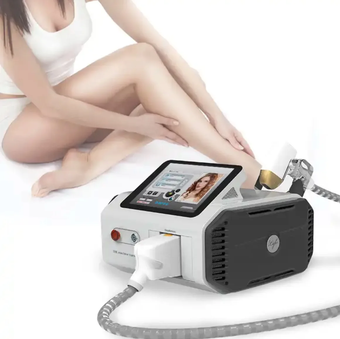 Professional 755 808 1064 Laser Painless Permanent Hair Remover Epilator Electrolysis Hair Removal Laser Machine