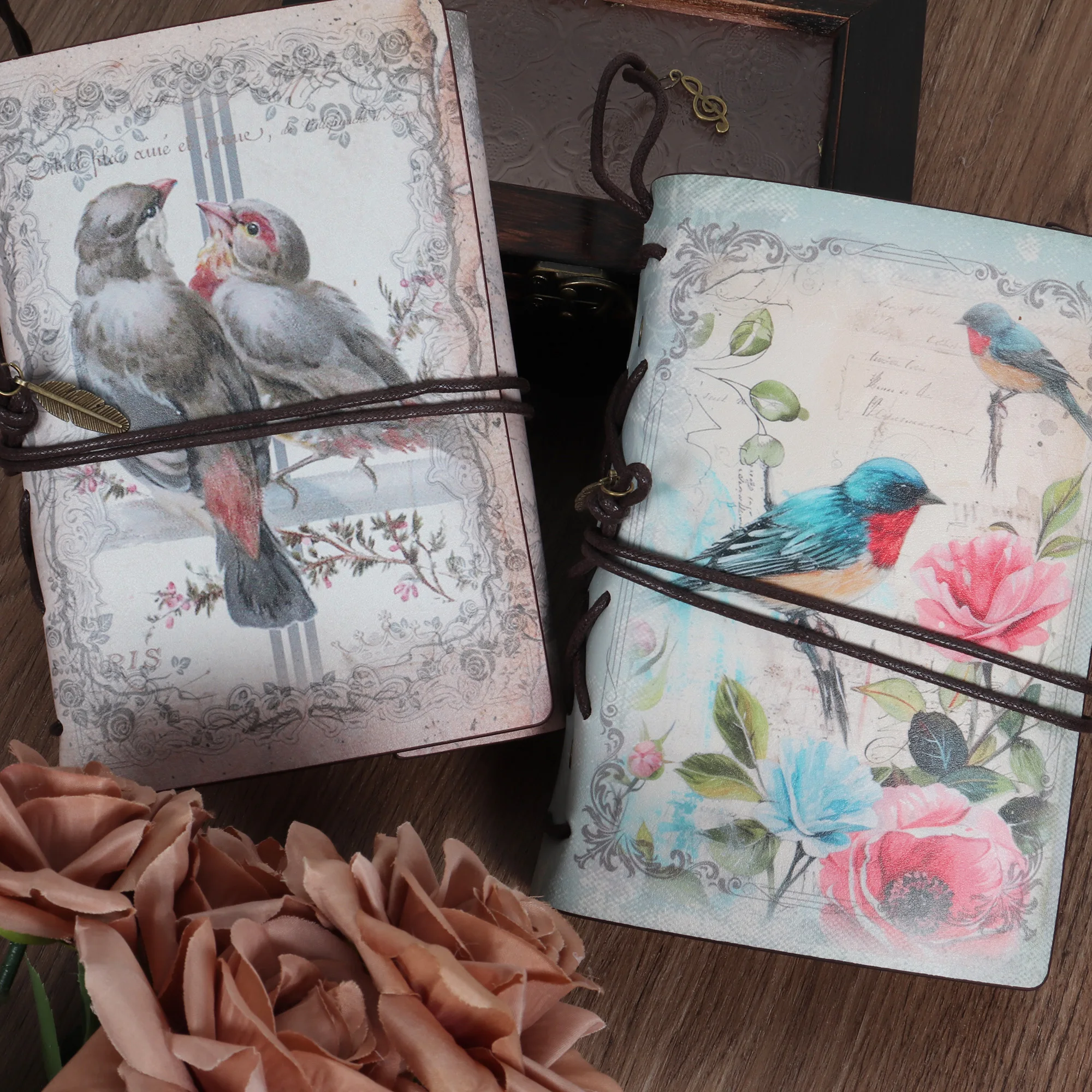 Stickers scrapbooking supplies journal tools set JAIIMAN 1pc Vintage Waterproof Cowhide Writable Storage Notebook with 2 Stickers,for Journal Supplies, Arts & Crafts, Scrapbook