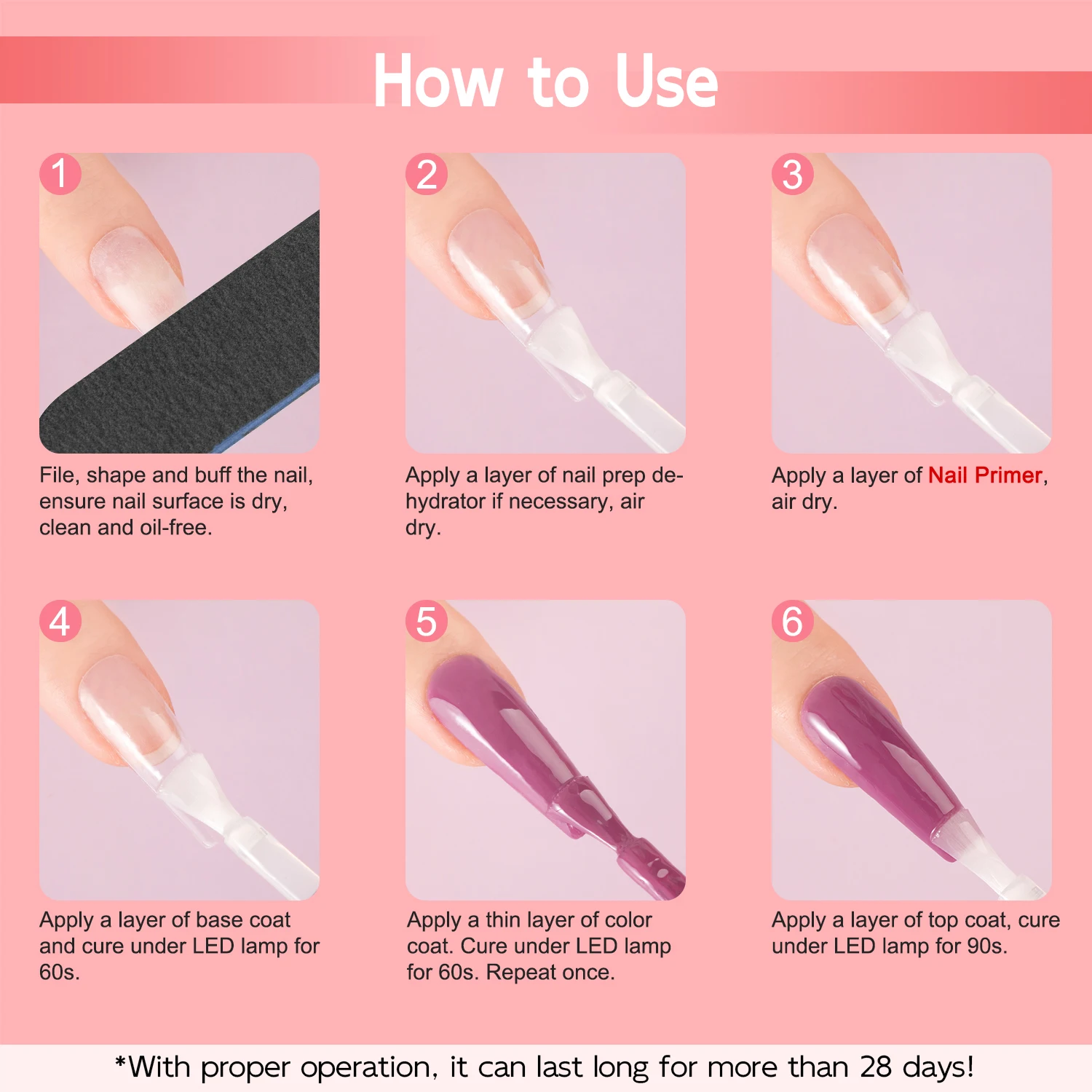 15ml Nail Primer Quick Air Dry Nail Prep For Long Lasting Gel Polish Dip Nails Acrylic Nails Art Design Manicure Pedicure nail primer