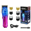kemei Cordless hair trimmer for men Electric beard hair clipper Rechargeable haircut machine lithium ion