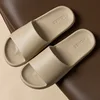 Solid Color Slippers EVA Thick Sole Antislip Comfortable Journal Style Slides Indoor Outdoor 1