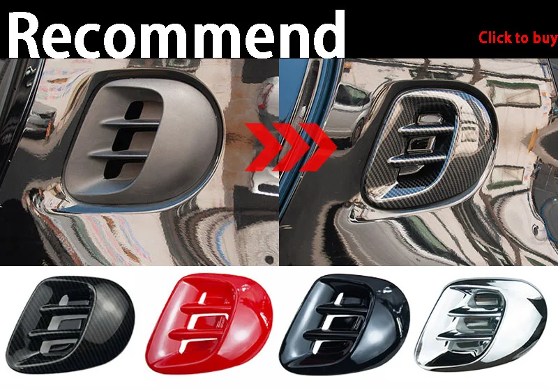 Lenkrad Taste Abdeckung Dekoration Rahmen Für Mercedes Smart 453 Fortow Forfour Zubehör Auto Modifikation Liefert – Detail 1