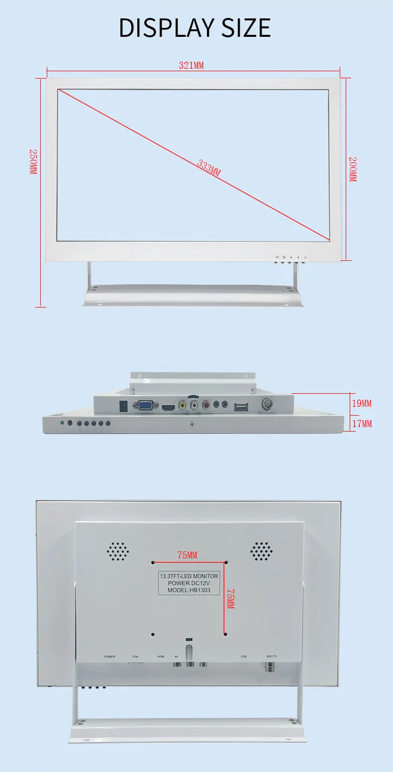   LCD , HDMI VGA, BNC ǻ, POS,  HD, 10.1 ġ, 13.3 ġ, 15.6 ġ