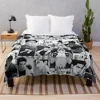 jinx joo jaekyung Throw Blanket Decorative Sofa Dorm Room Essentials wednesday Blankets 1