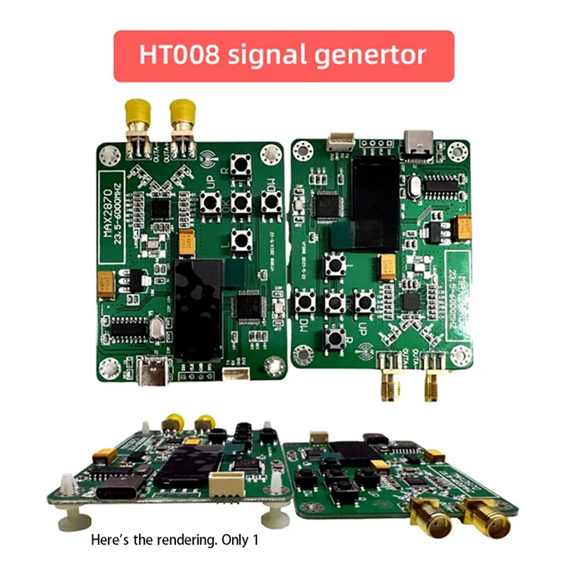 신호 발생기 신호 소스, 포인트 및 스윕 모드 지원, HT008, MAX2870, STM32, 23.5-6000Mhz