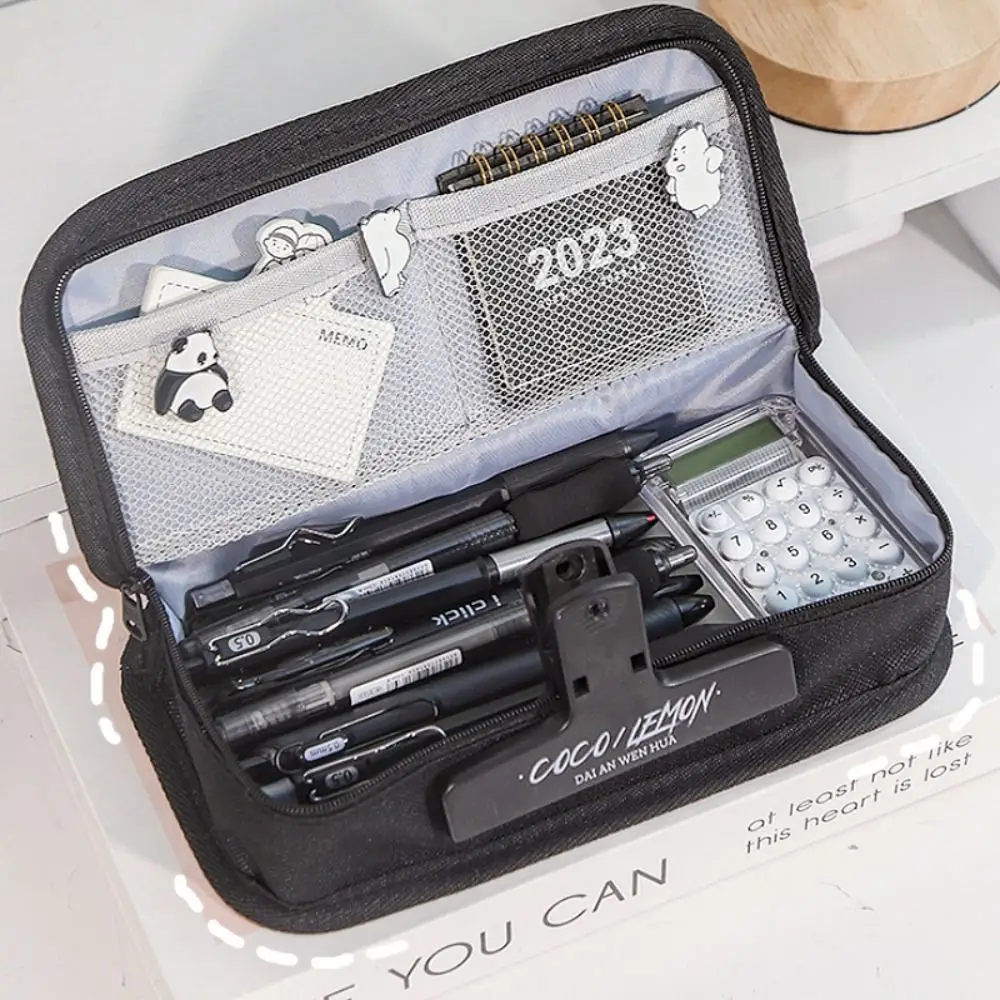 

Большой Вместительный карандаш, искусственная ручка, милая фоторучка, сумка для канцелярских принадлежностей, необычная коробка для карандашей для девочек