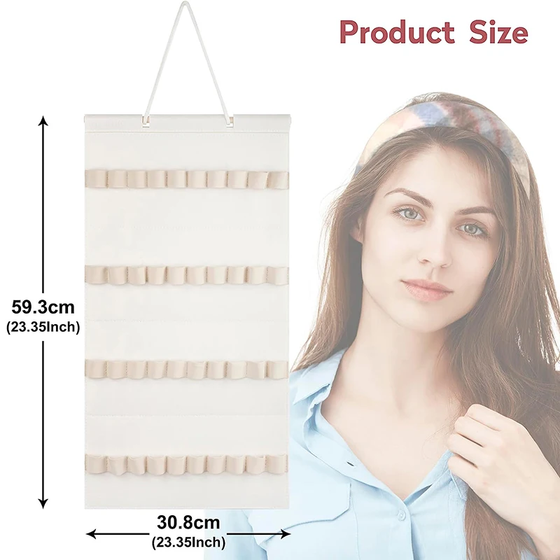 Filz Stirnbänder Veranstalter hängen Wand Stirnband Halter für Frauen Mädchen Haars chleife Lagerung Haarnadeln Haarschmuck Display Stand – Detail 7
